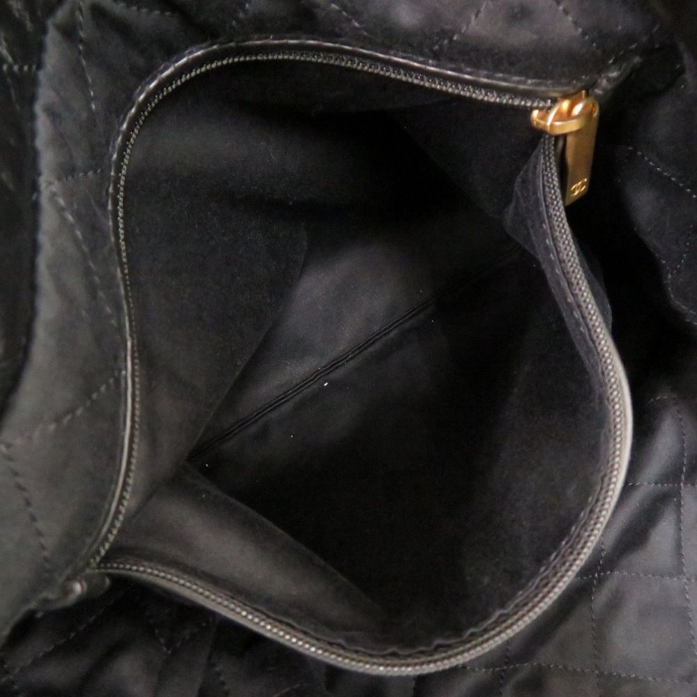 Chanel 22 Small Calf Leather Black Tote — view 6