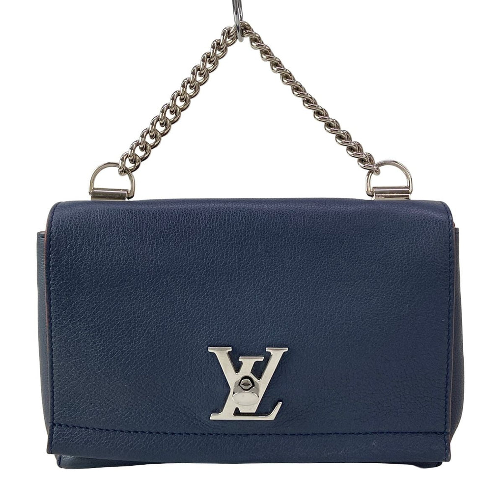Louis Vuitton Handbag Lockme Iibb Marie Nourge Leather
