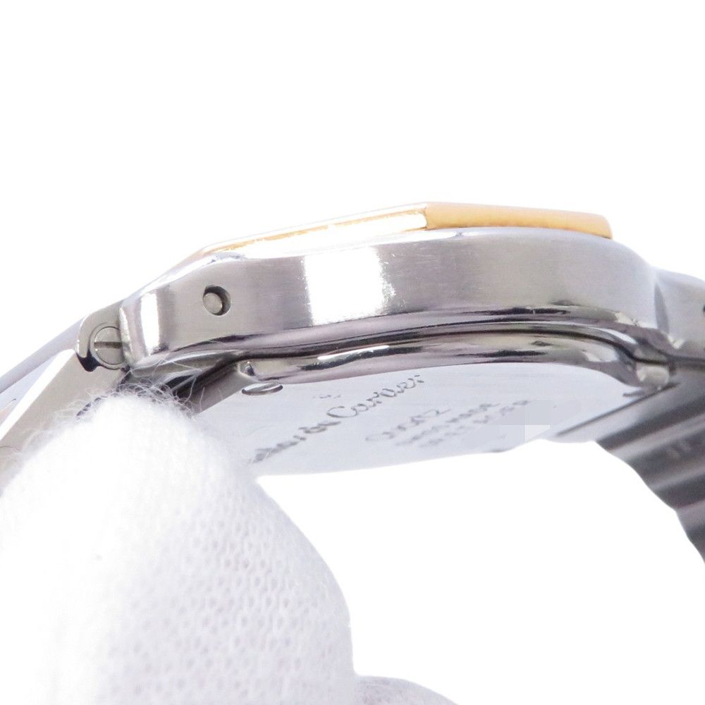Cartier Santos Octagon SM Watch Ivory Dial Quartz — view 9