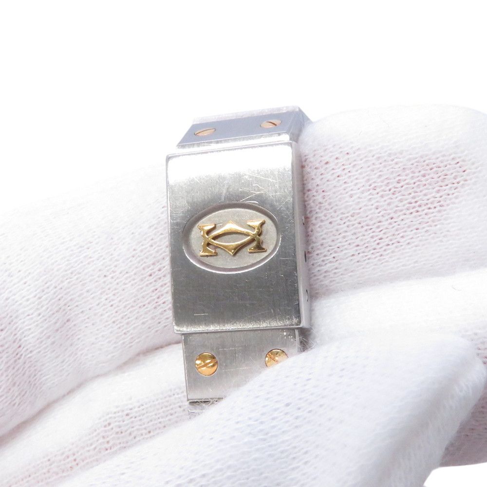 Cartier Santos Octagon SM Watch Ivory Dial Quartz — view 7