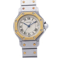 Cartier Santos Octagon SM Watch Ivory Dial Quartz