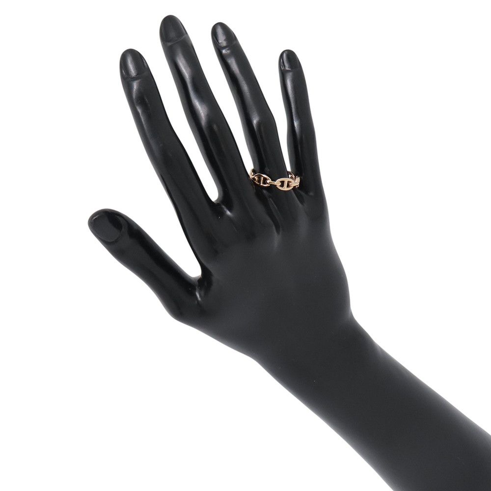 Hermes Ring Chaine D'ancre PM Enchainee 18k Pink Gold — view 4