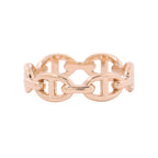 Hermes Ring Chaine D'ancre PM Enchainee 18k Pink Gold — view 2