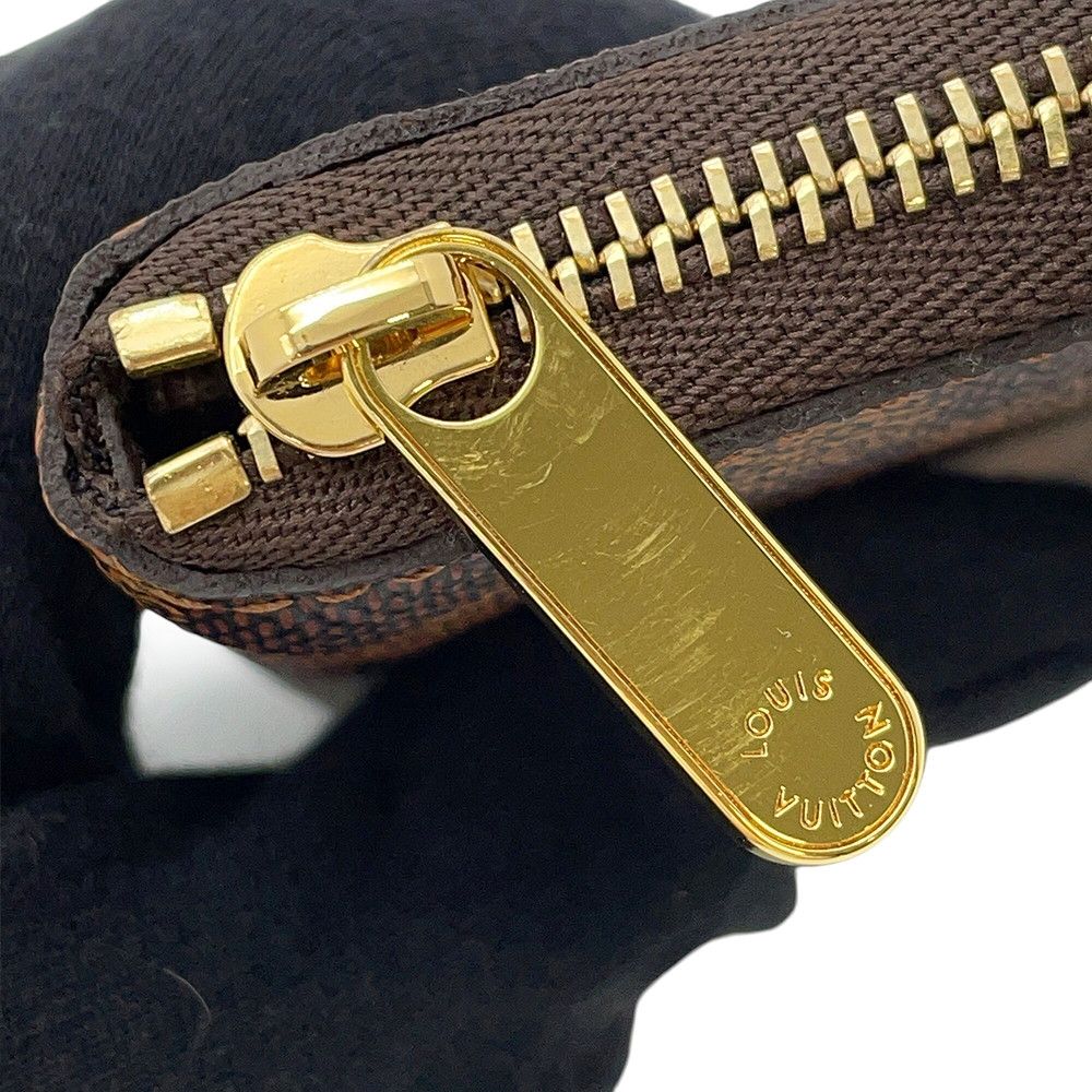 Louis Vuitton Coin Case Damier Ebene Zippy Purse — view 6