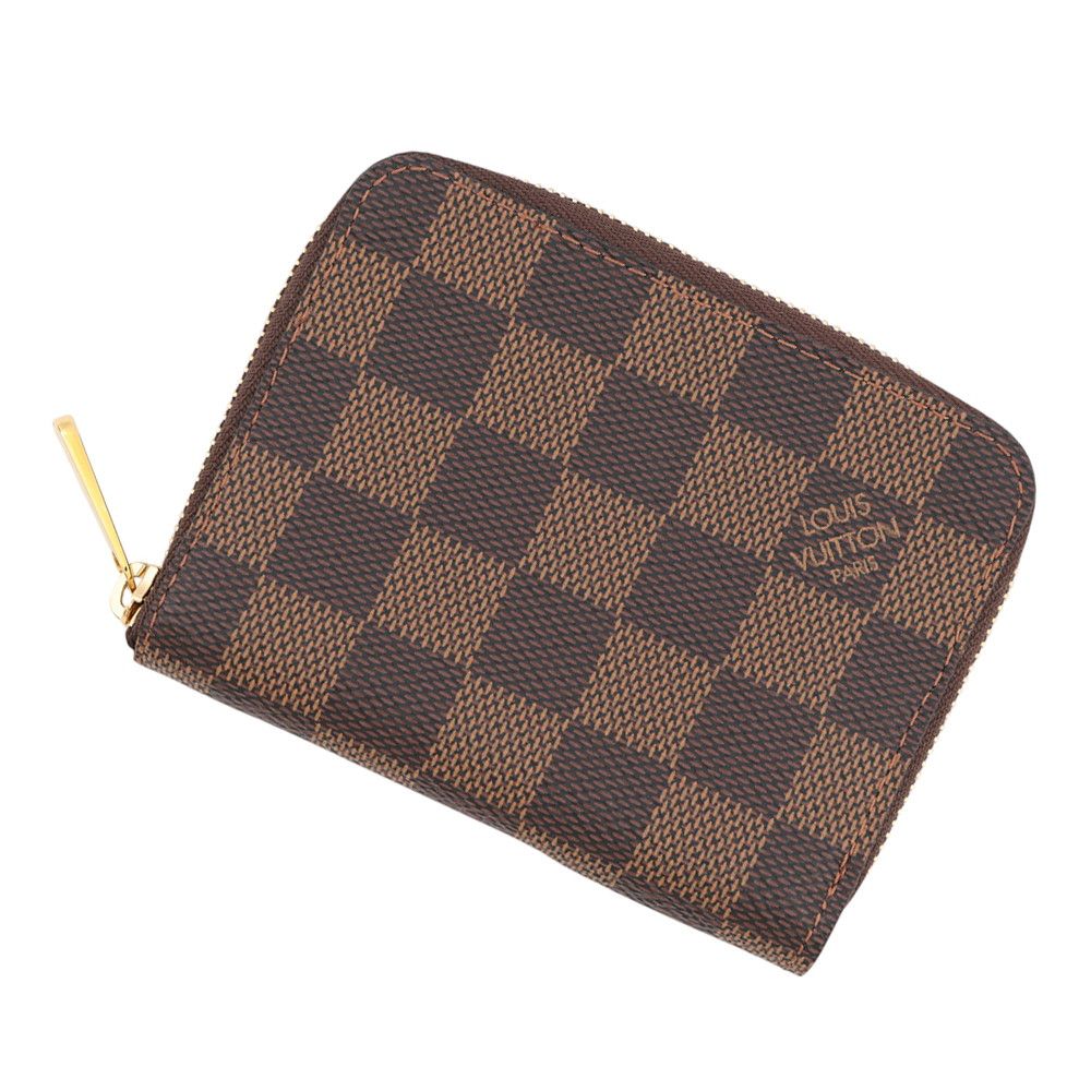 Louis Vuitton Coin Case Damier Ebene Zippy Purse