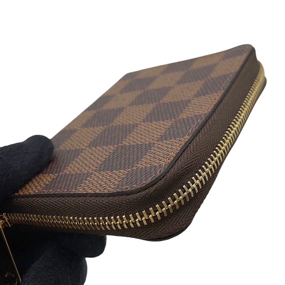 Louis Vuitton Coin Case Damier Ebene Zippy Purse — view 5