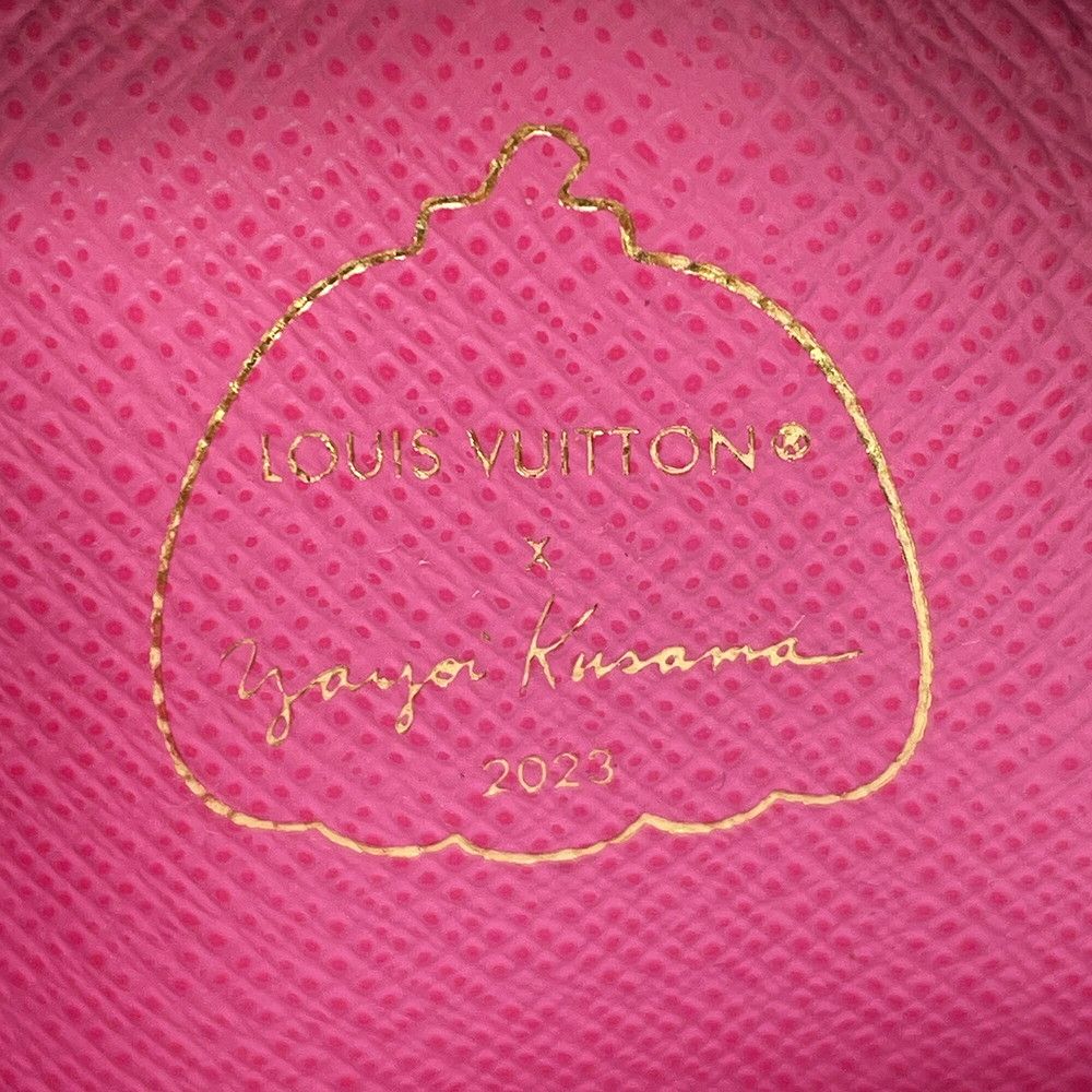 Louis Vuitton Coin Case Monogram Pumpkin LV Yk Purse Yayoi Kusama — view 9