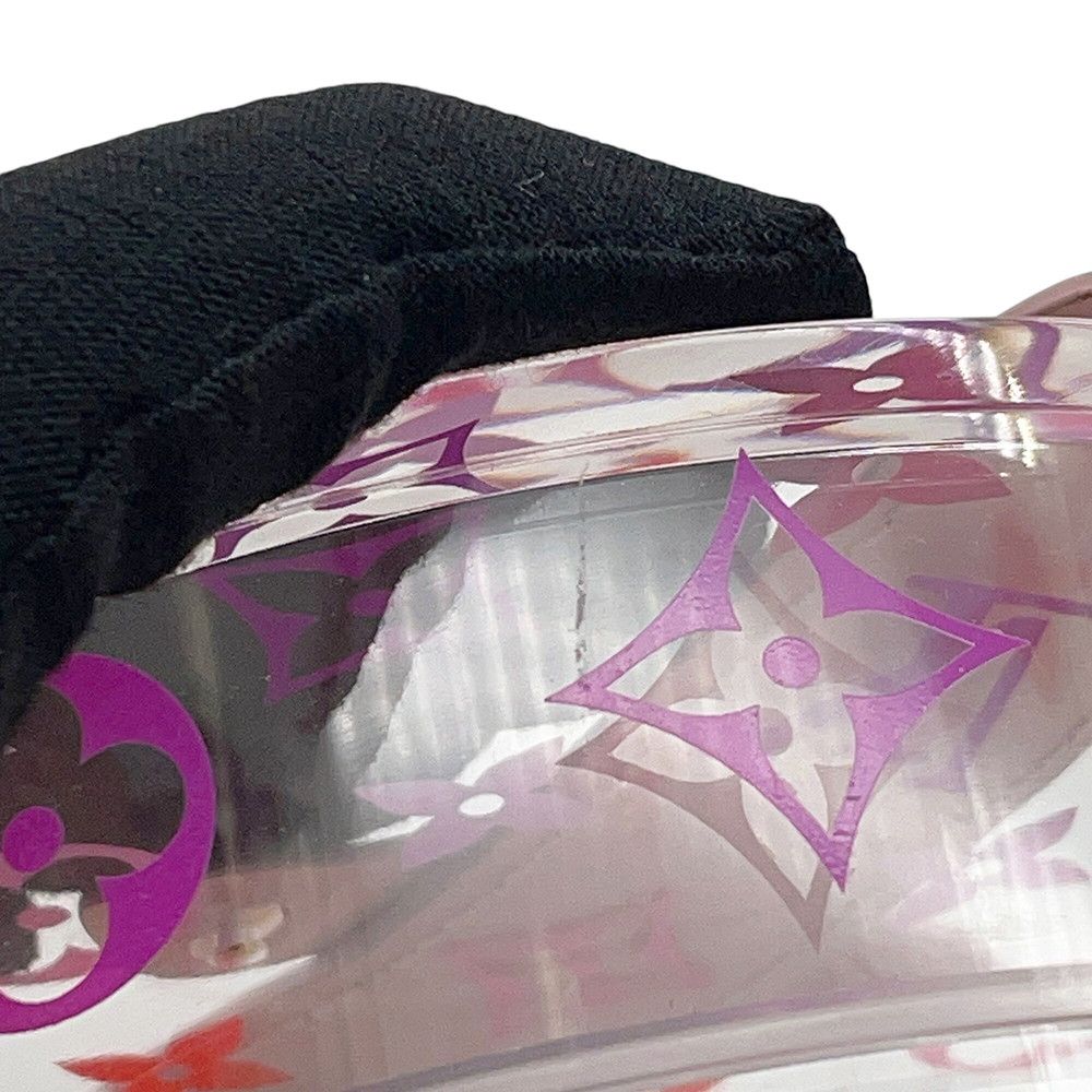 Louis Vuitton Case Monogram Clear Pre King Glass Leather Boite Scott Interior — view 8
