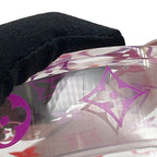 Louis Vuitton Case Monogram Clear Pre King Glass Leather Boite Scott Interior — view 8