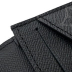 Louis Vuitton Card Case Monogram Eclipse Business Holder Black — view 8
