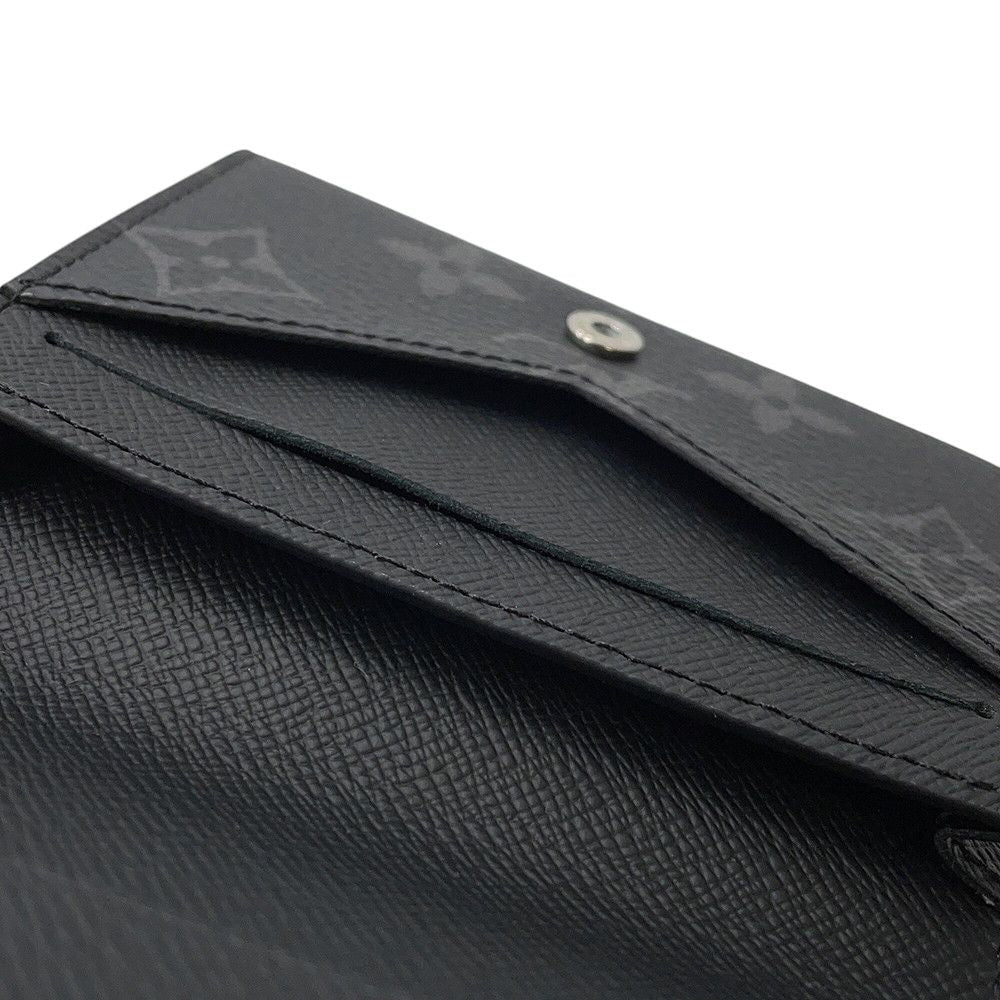 Louis Vuitton Card Case Monogram Eclipse Business Holder Black — view 7