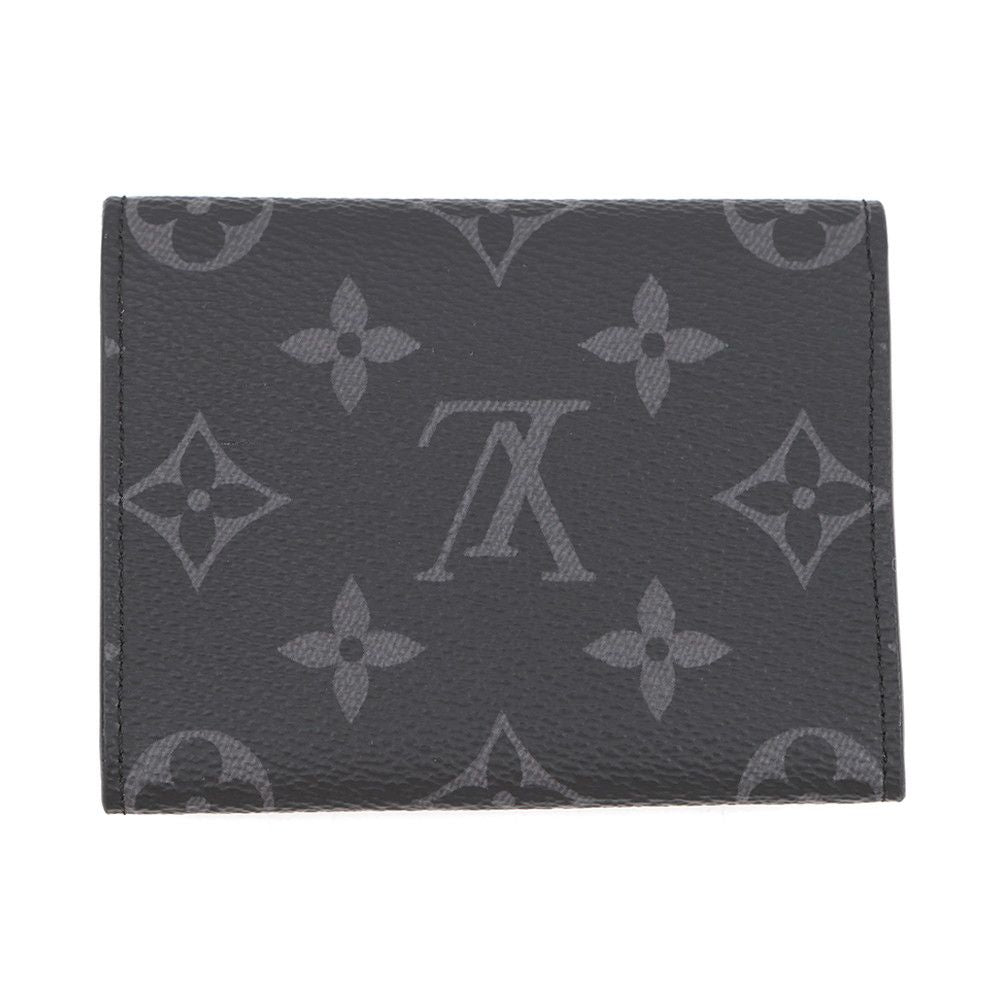 Louis Vuitton Card Case Monogram Eclipse Business Holder Black — view 3