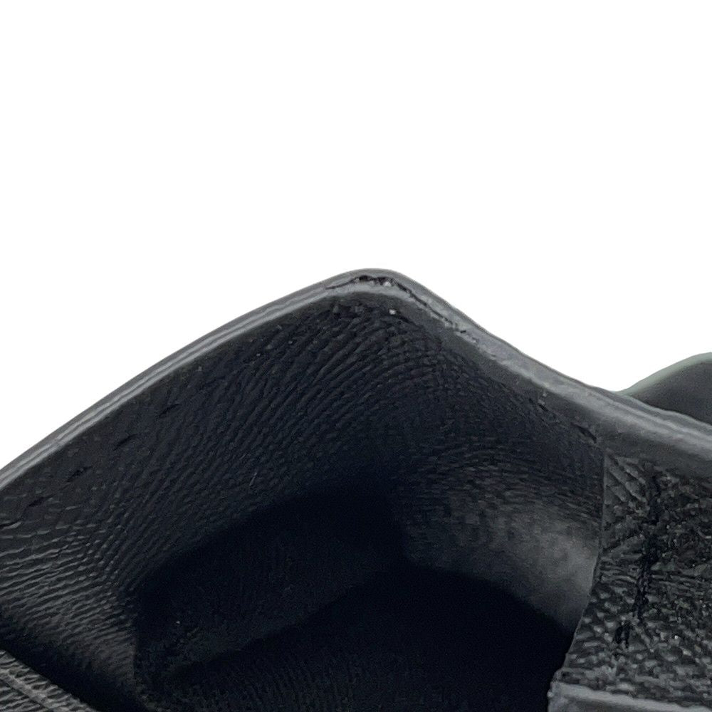 Louis Vuitton Card Case Monogram Eclipse Business Holder Black — view 9