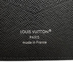 Louis Vuitton Passport Case Monogram Eclipse Couverture NM Black — view 8