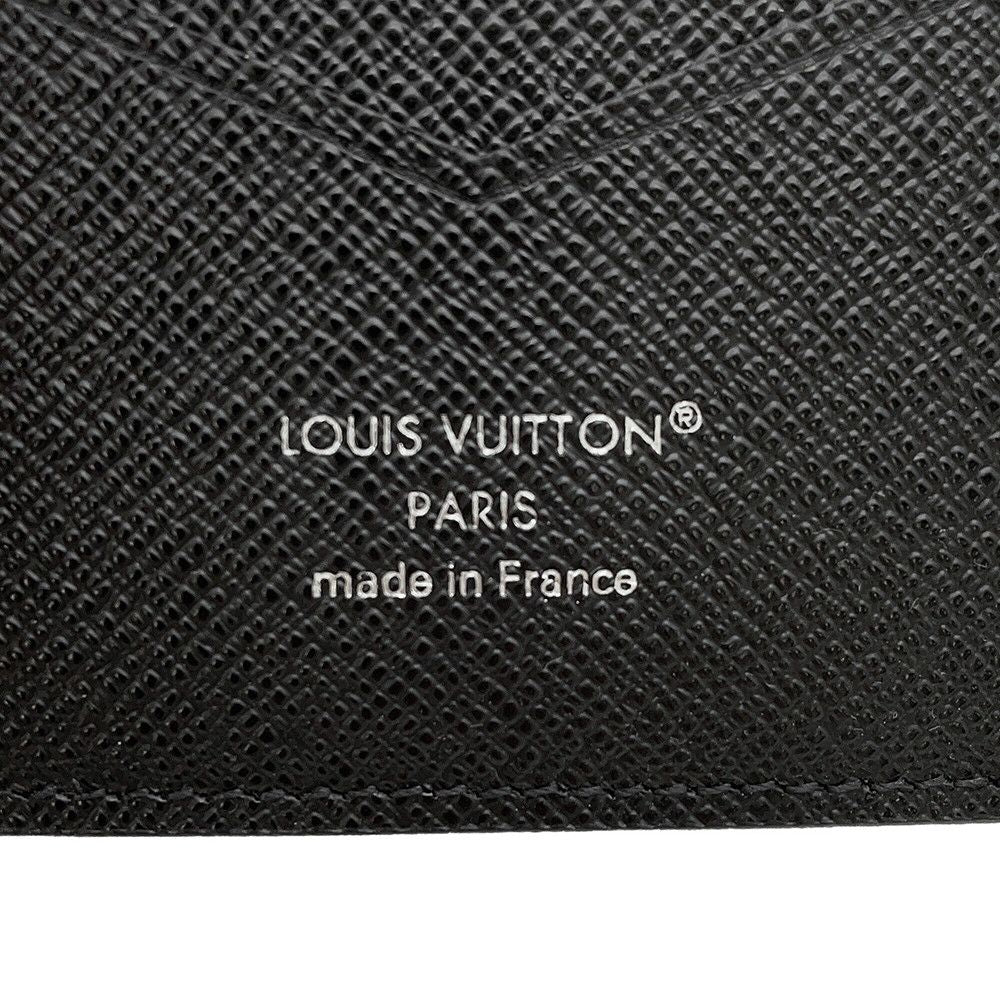 Louis Vuitton Passport Case Monogram Eclipse Couverture NM Black — view 8