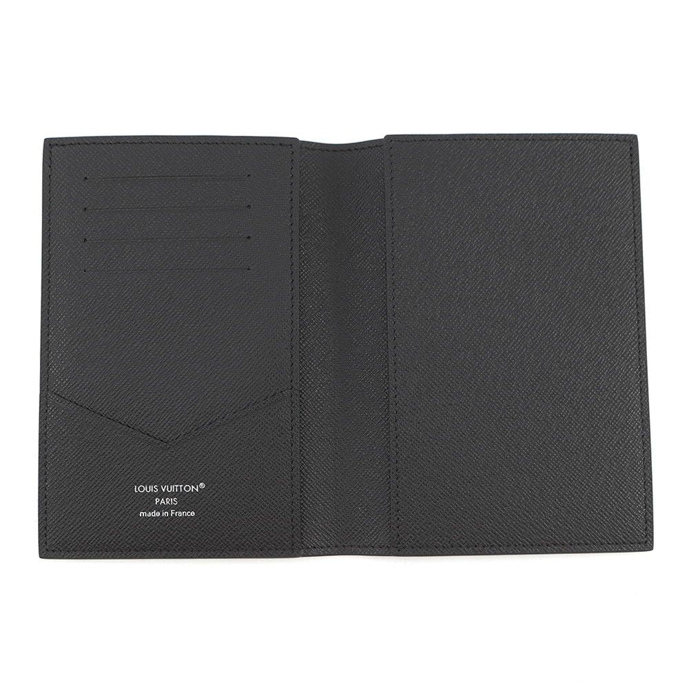 Louis Vuitton Passport Case Monogram Eclipse Couverture NM Black — view 4