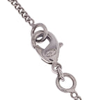 Chanel CC Logo Rhinestone Necklace Metal — view 4