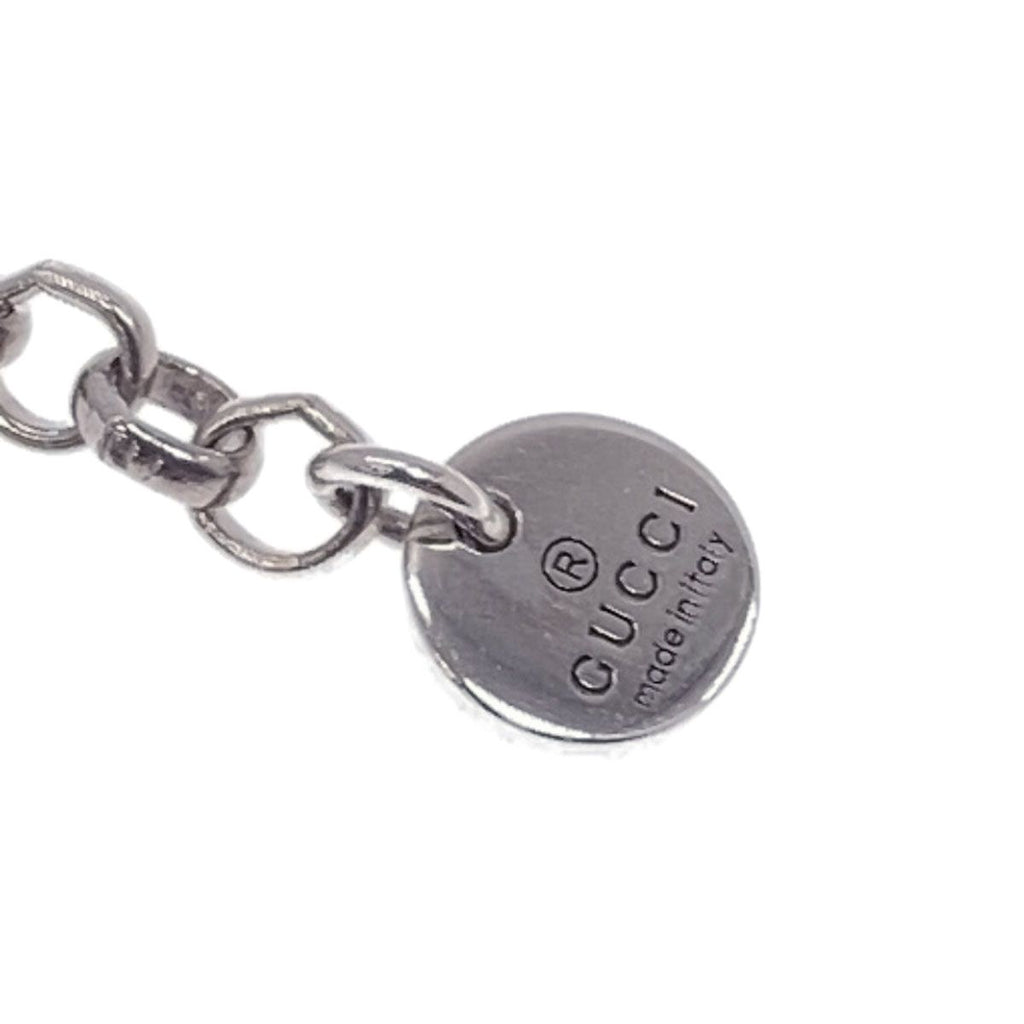 Gucci Interlocking Necklace Silver — view 4