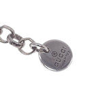 Gucci Interlocking Necklace Silver — view 4