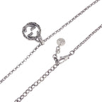 Gucci Interlocking Necklace Silver — view 2