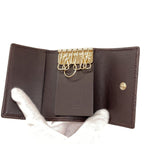 Gucci GG Signature Guccissima Key Case Leather Key Holder — view 4
