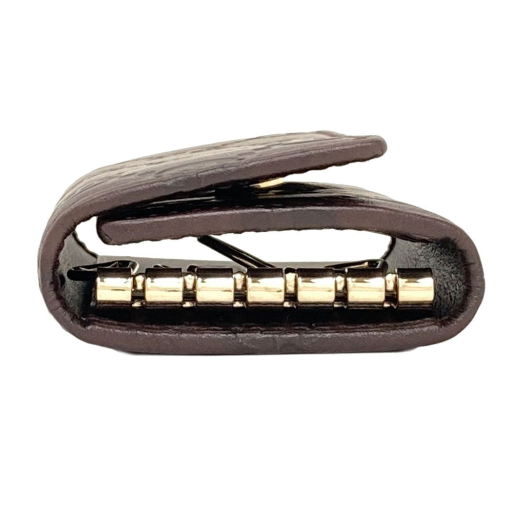 Gucci GG Signature Guccissima Key Case Leather Key Holder — view 3