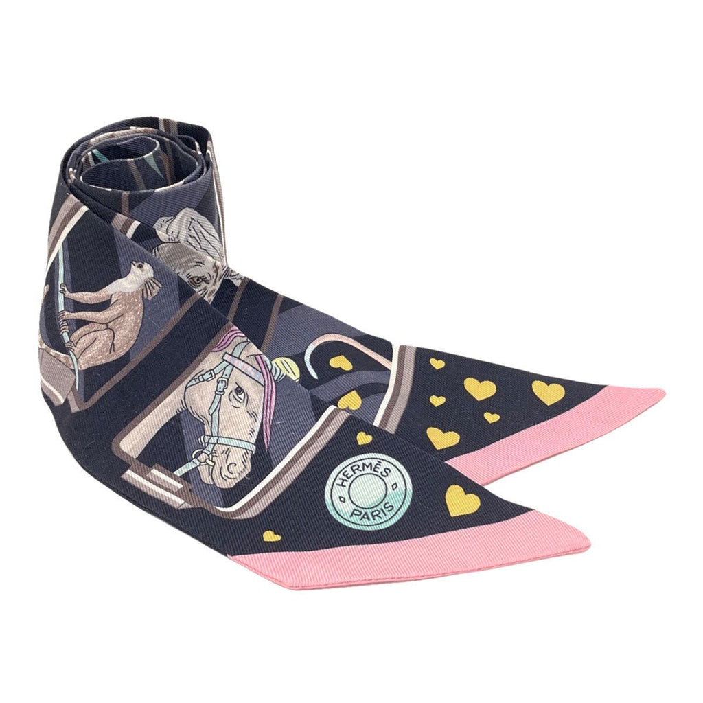 Hermes Twilly Scarf Silk