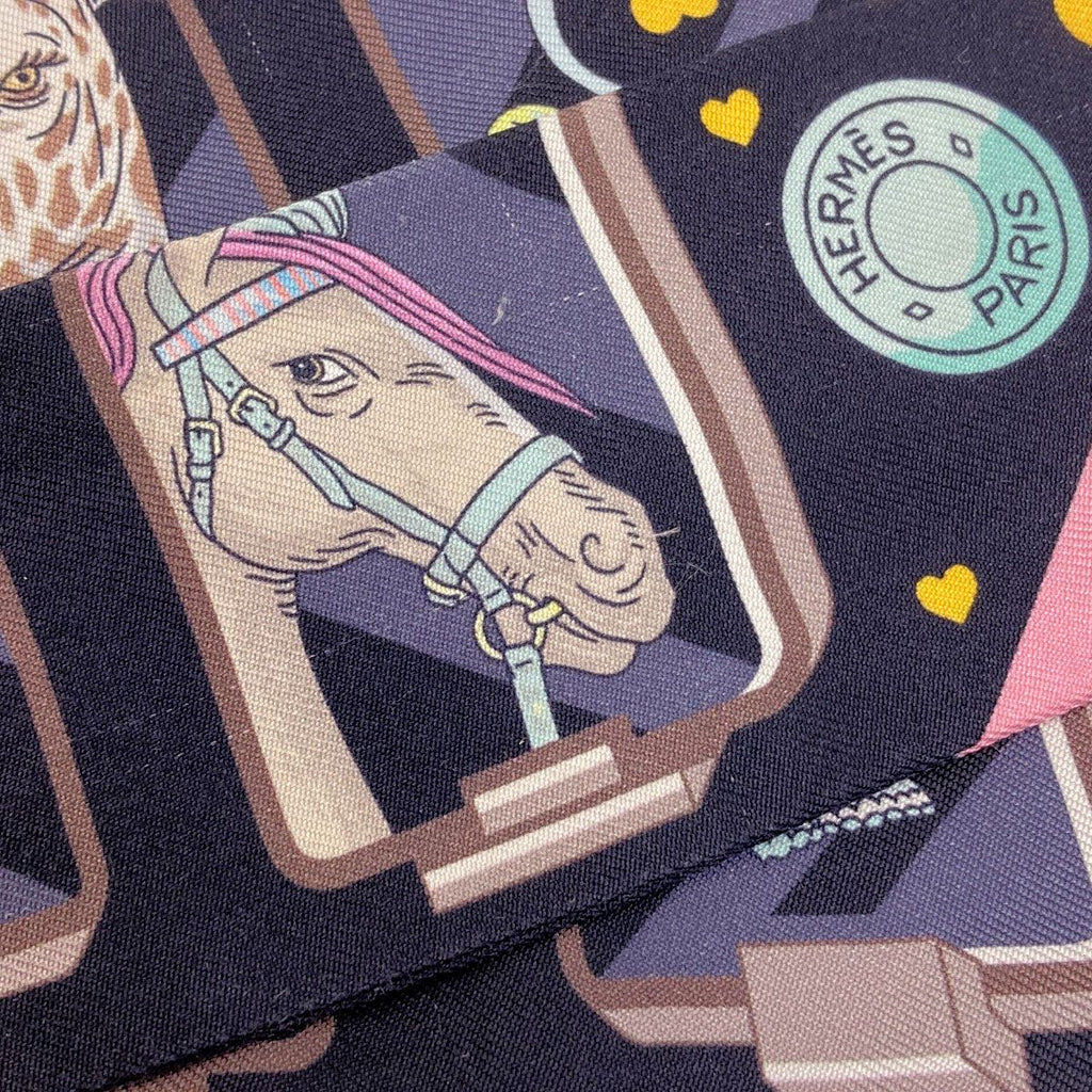 Hermes Twilly Scarf Silk — view 6