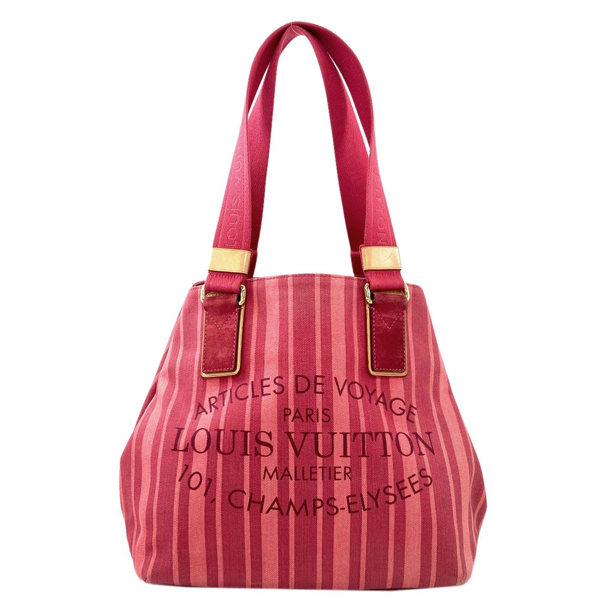 Louis Vuitton Plan Soleil Cabas PM Tote Canvas