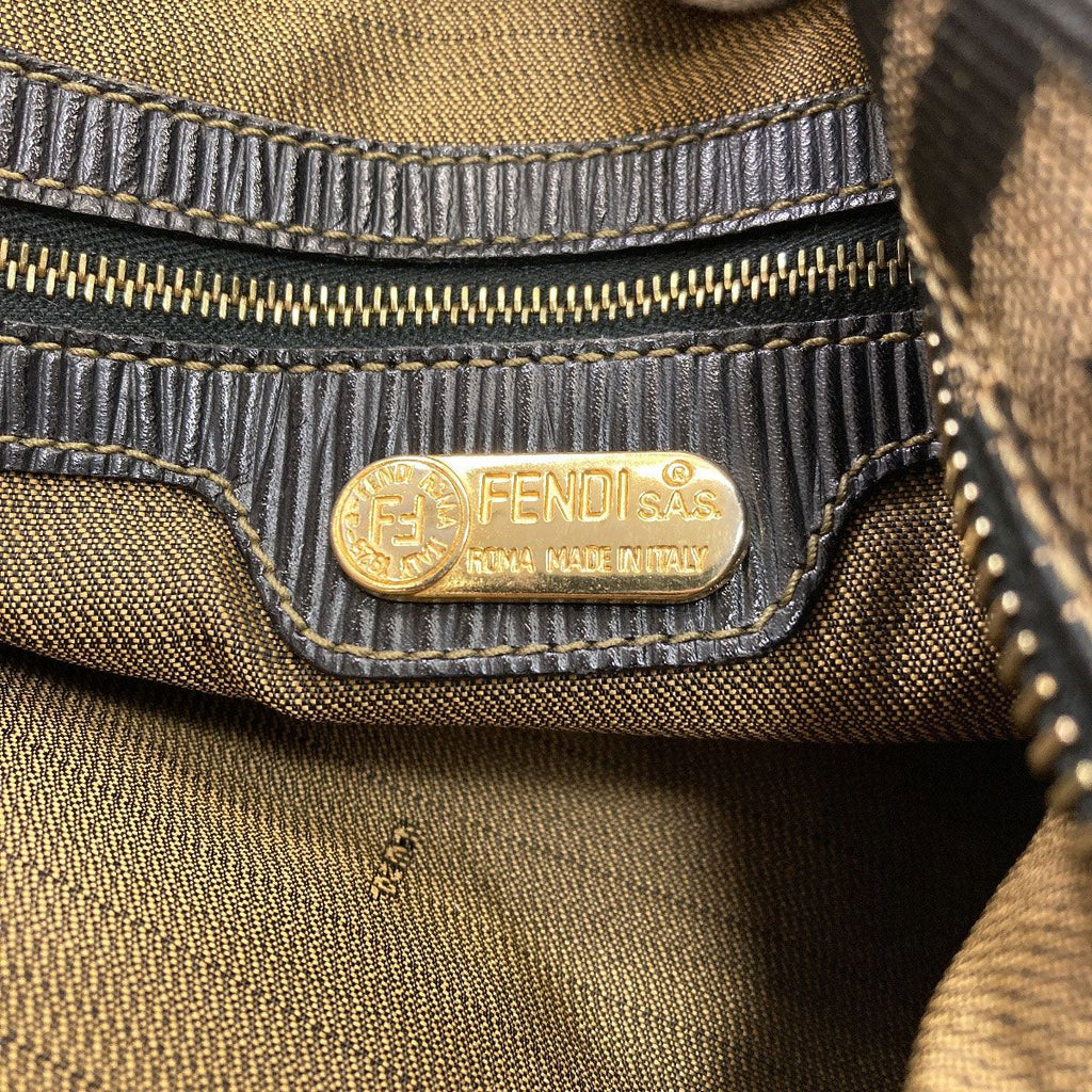 Fendi Zucca Pattern Tote Canvas — view 6