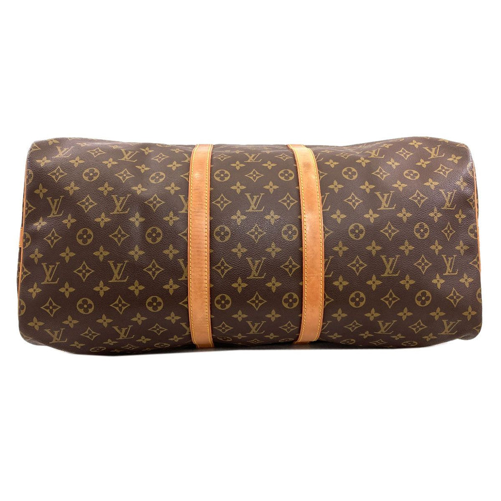 Louis Vuitton Keepall 55 Bandouliere Boston Bag Monogram Canvas — view 4
