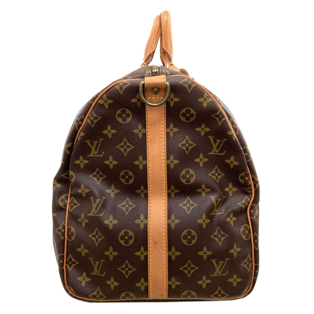 Louis Vuitton Keepall 55 Bandouliere Boston Bag Monogram Canvas — view 3