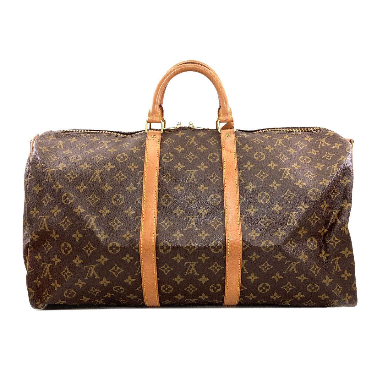 Louis Vuitton Keepall 55 Bandouliere Boston Bag Monogram Canvas — view 2