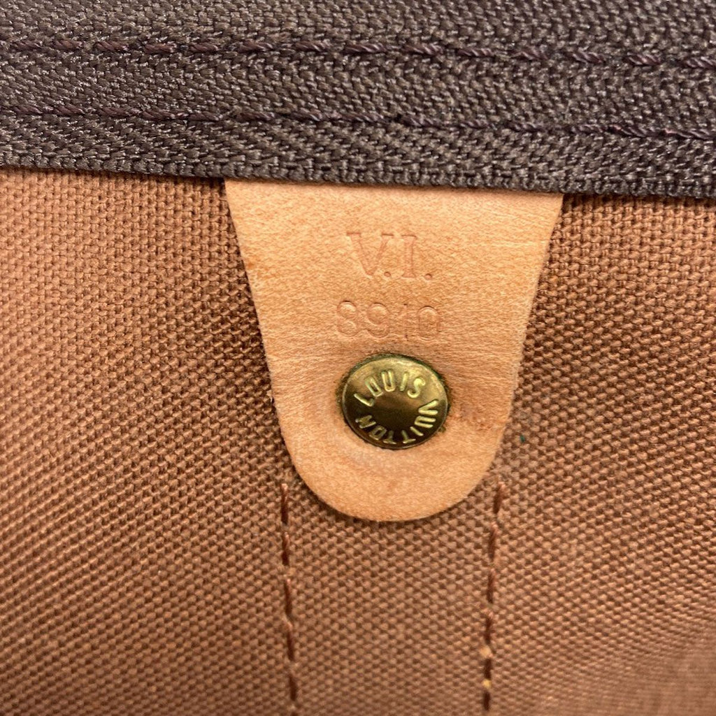 Louis Vuitton Keepall 55 Bandouliere Boston Bag Monogram Canvas — view 6