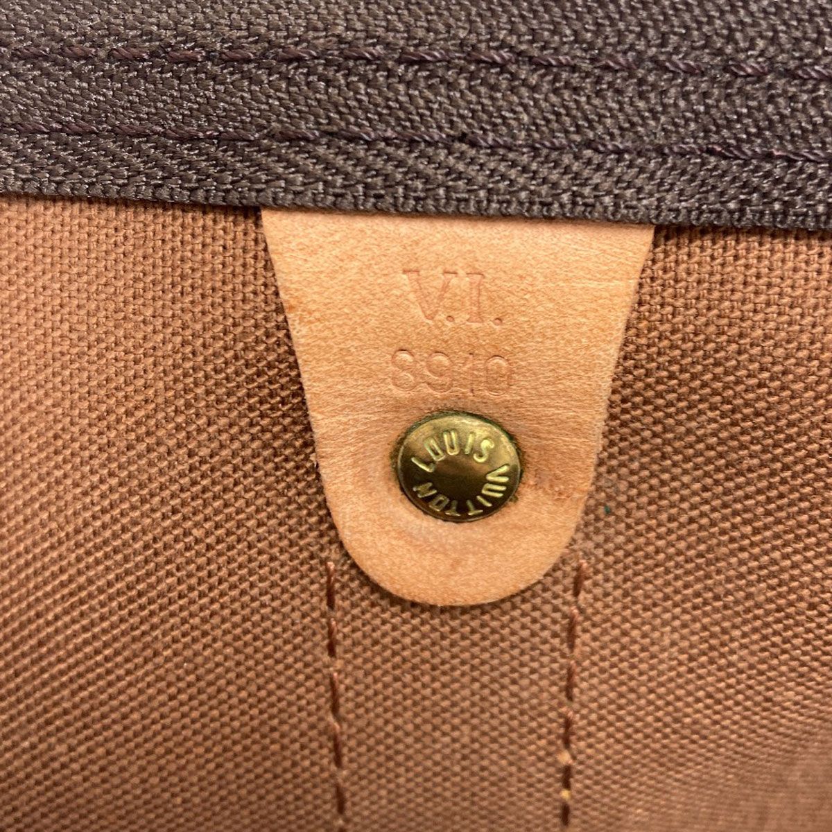 Louis Vuitton Keepall 55 Bandouliere Boston Bag Monogram Canvas — view 6