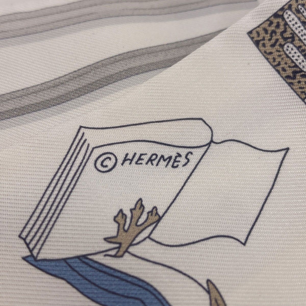 Hermes Twilly Scarf Silk — view 5