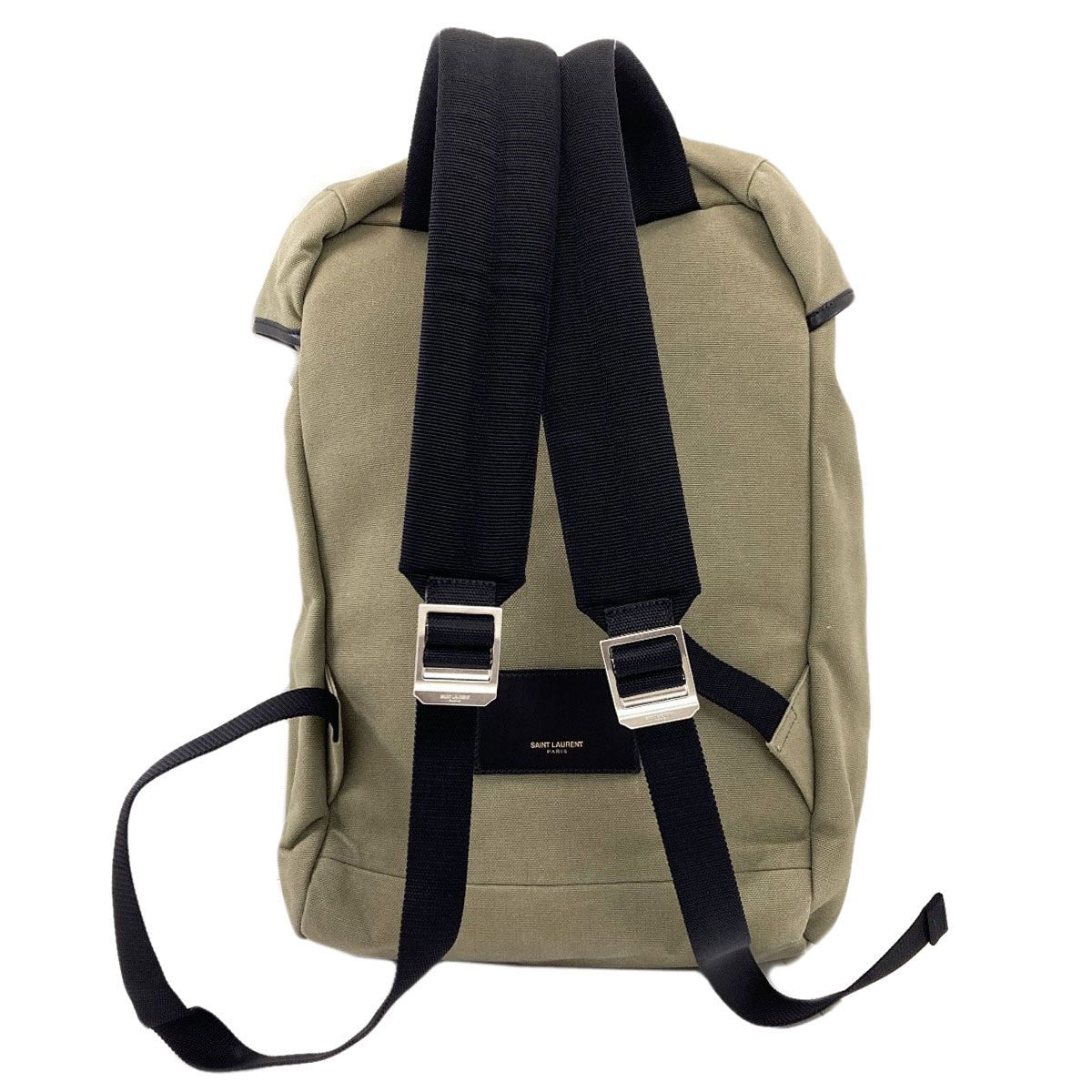 Saint Laurent Logo Backpack Canvas — view 2