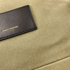 Saint Laurent Logo Backpack Canvas — view 9