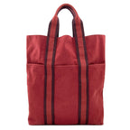 Hermes Fourre Tout Cabas Tote Canvas