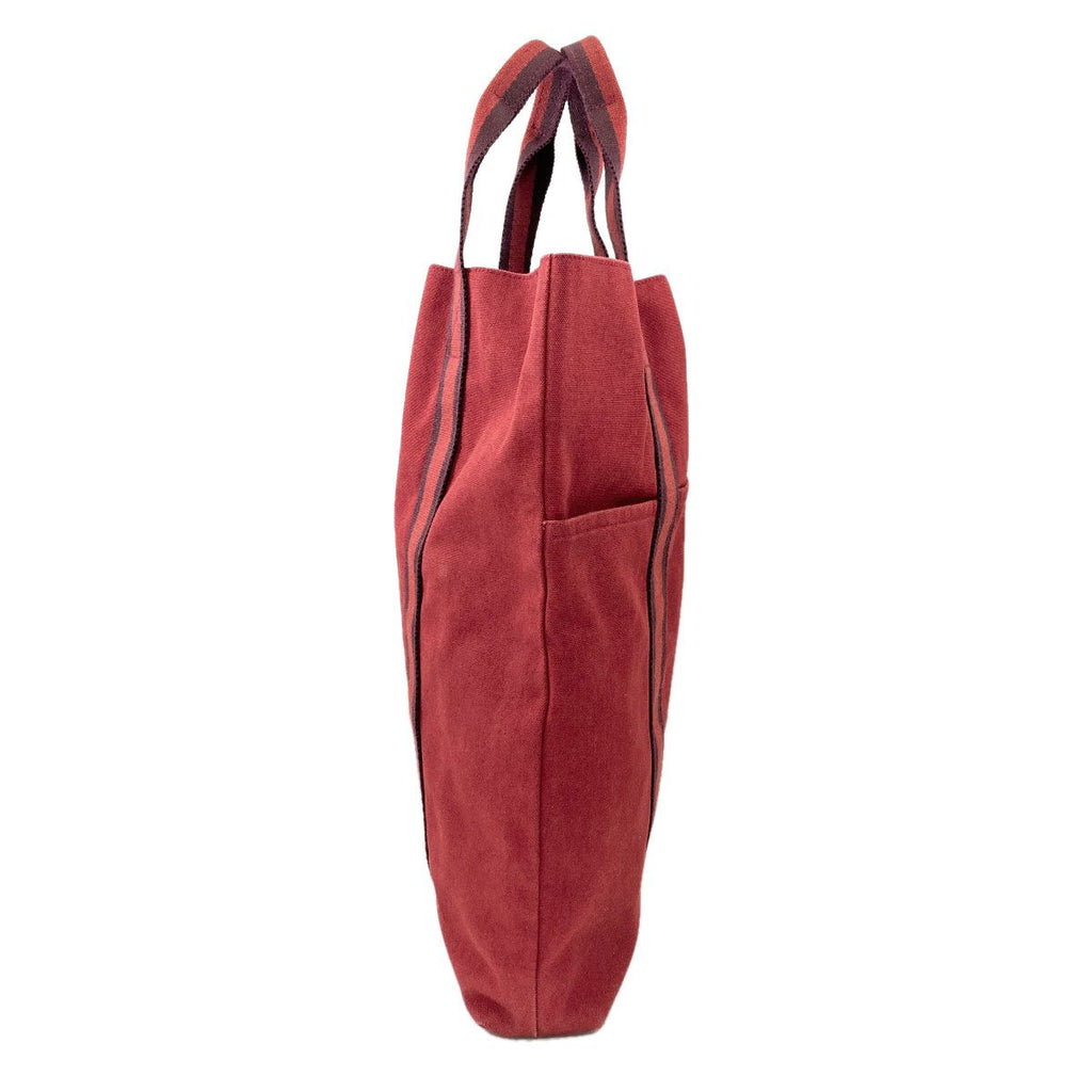 Hermes Fourre Tout Cabas Tote Canvas — view 3