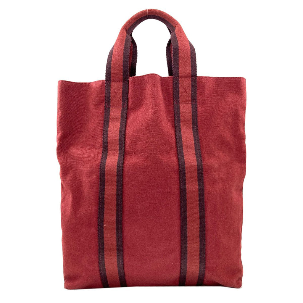 Hermes Fourre Tout Cabas Tote Canvas — view 2