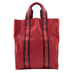 Hermes Fourre Tout Cabas Tote Canvas — view 2