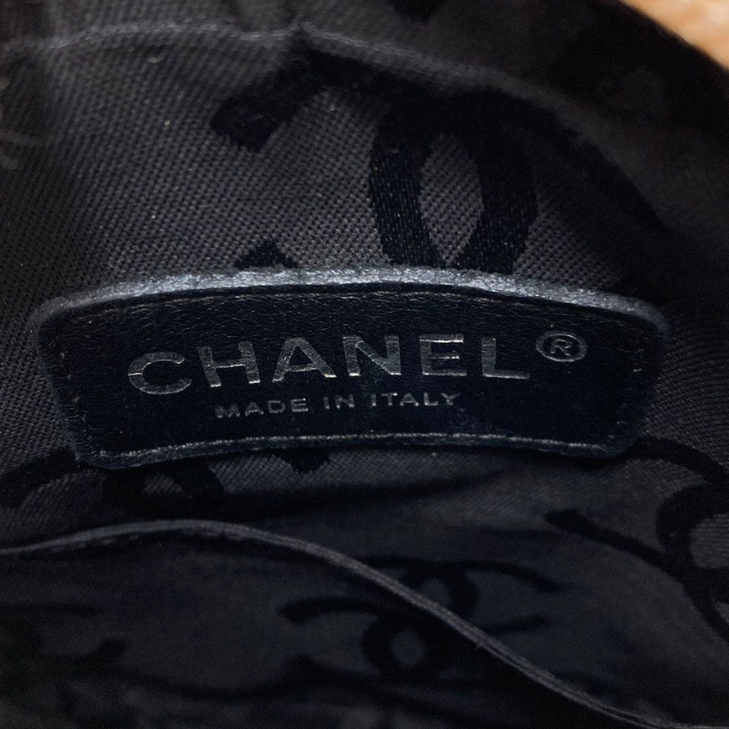 Chanel Cambon Line Silver Shoulder Bag Lambskin — view 6