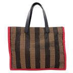 Fendi Pecan Handbag Canvas — view 2