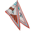 Hermes Losange MM Couvertures Et Tenues de Jour Horsewear Scarf Multicolor Silk