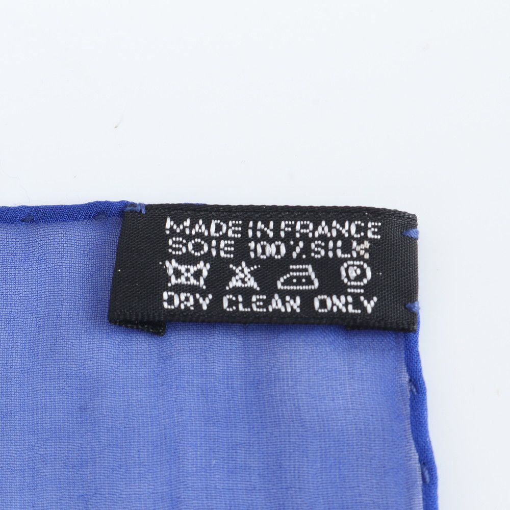Hermes Carre Jean 140 Rencontre Oceane Atlantic Encounter Silk Scarf — view 8