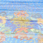 Hermes Carre Jean 140 Rencontre Oceane Atlantic Encounter Silk Scarf — view 6