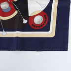 Hermes Carre 90 Swing Golf Club Silk 100% Scarf — view 5