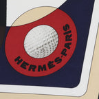 Hermes Carre 90 Swing Golf Club Silk 100% Scarf — view 6