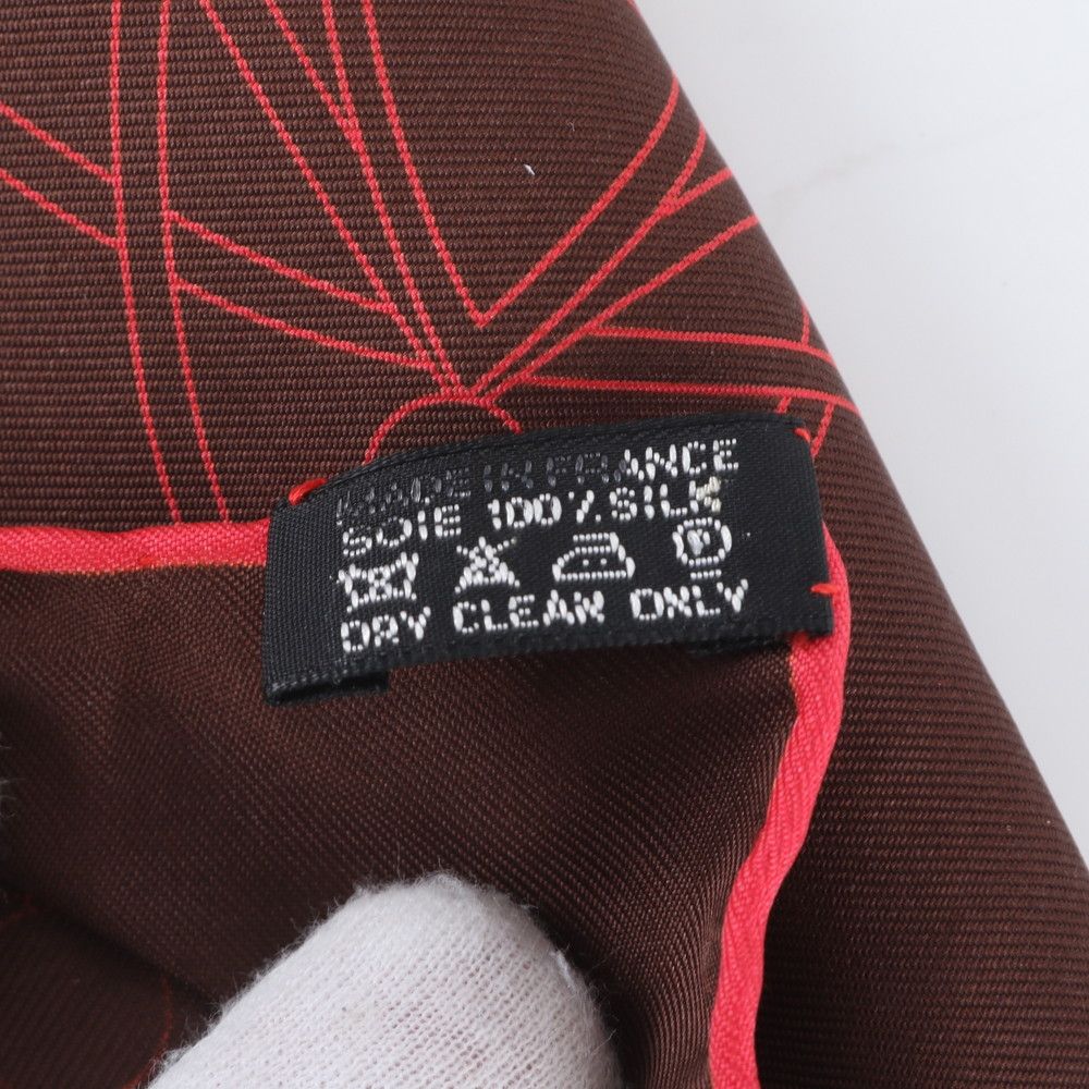 Hermes Tagged 90 Cavalcade de Mai May Cavalry Silk 100% Scarf Shawl — view 7